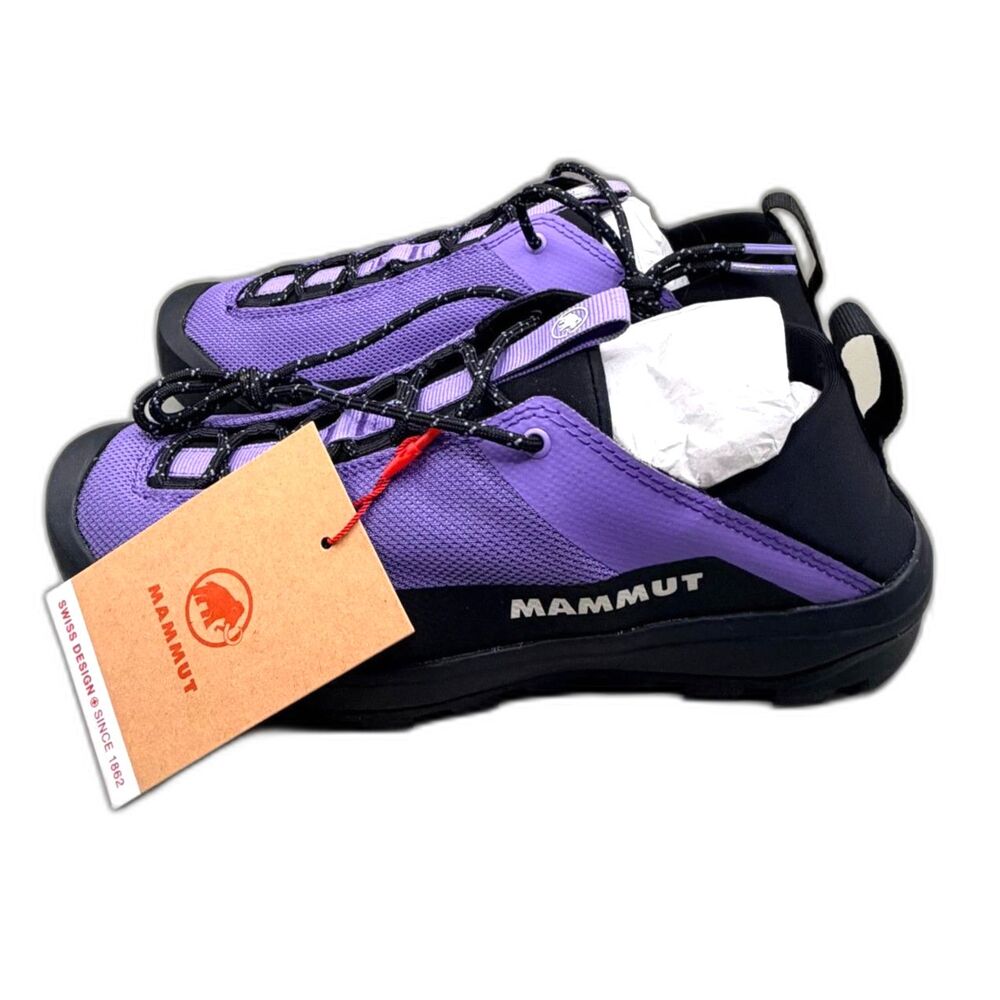 NWT Mammut Alnasca Hybrid Low Women’s 6 Lavandin Black Approach Shoes